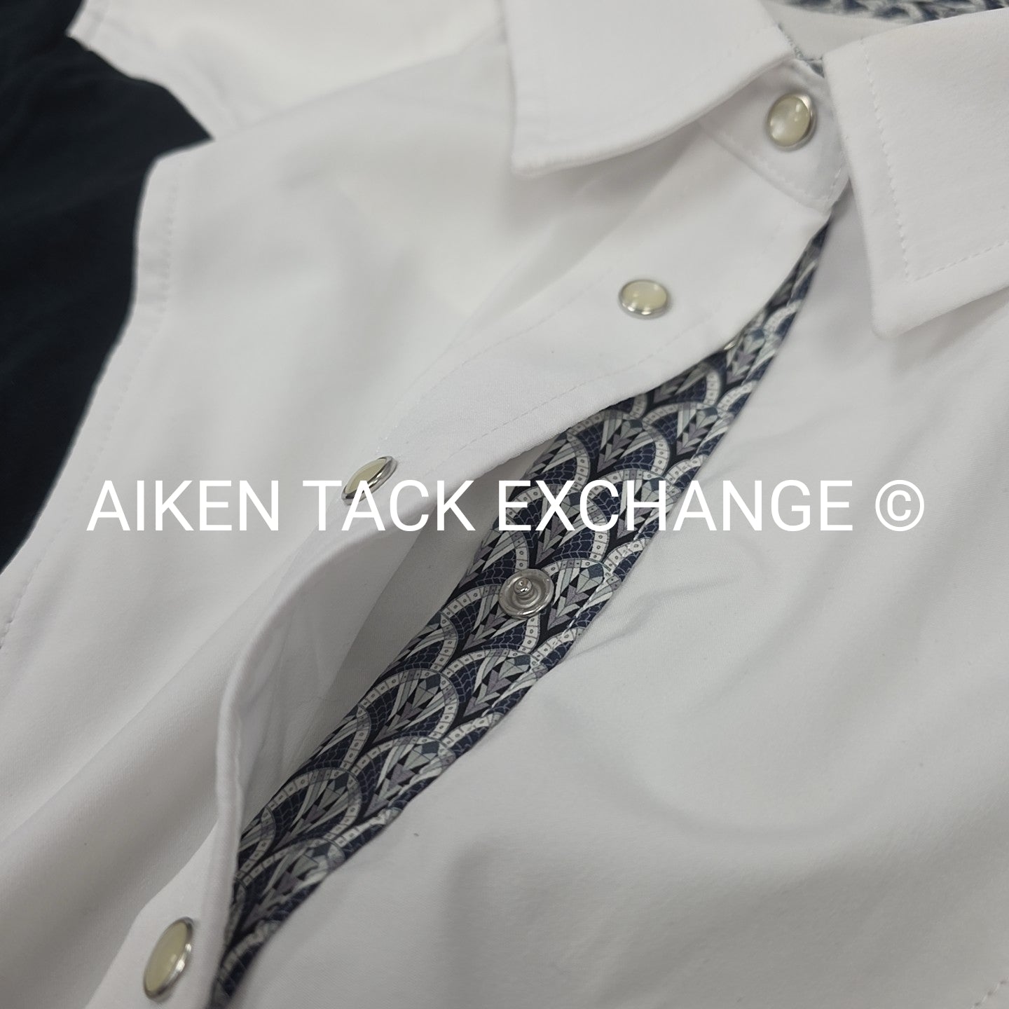 Chestnut Bay SkyCool Liberty Long Sleeve Show Shirt, Size X-Large