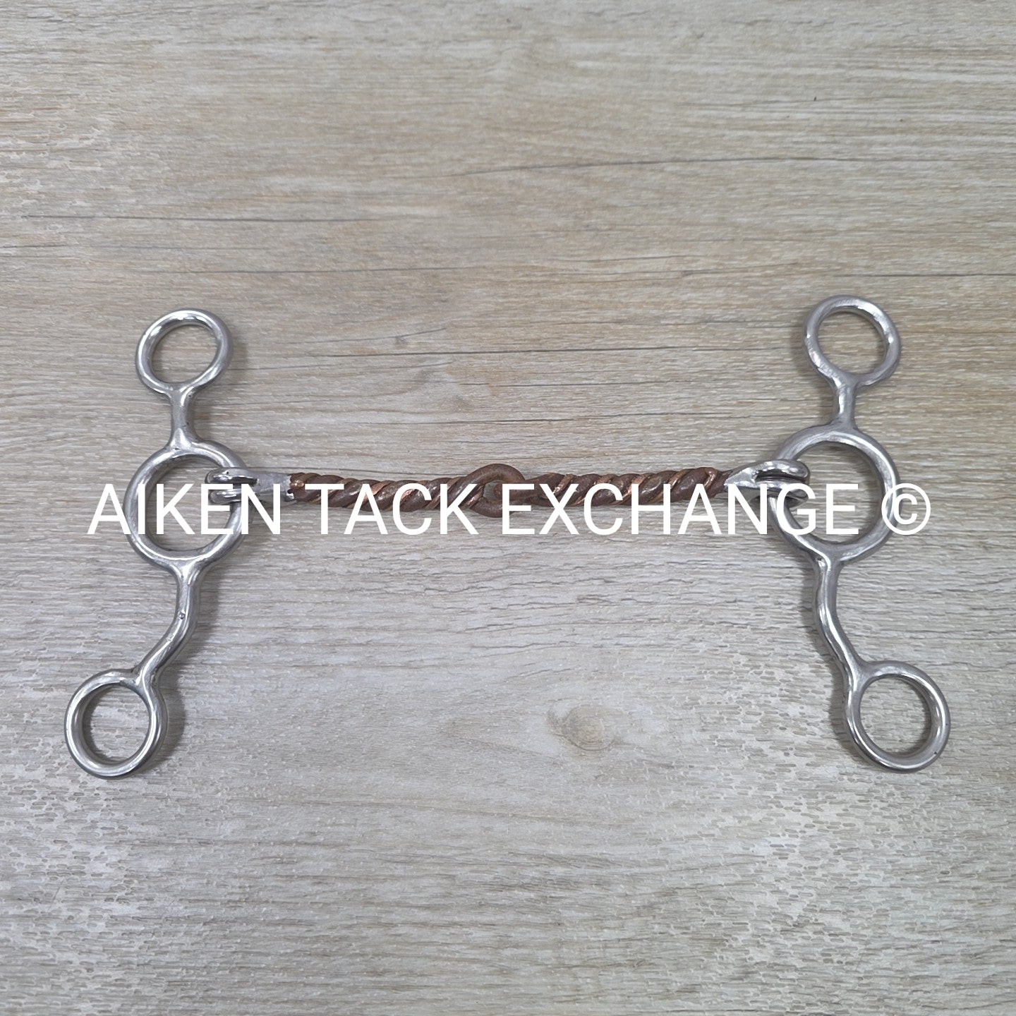 Bit Master Single Joint Twisted Copper Jr Cowhorse Bit 5"