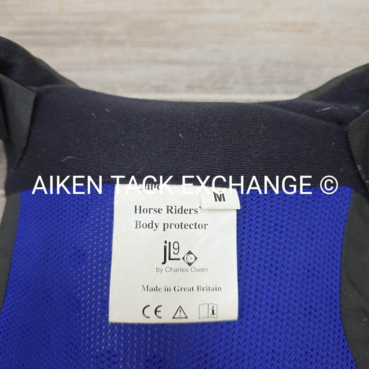 Charles Owen JL9 Cross Country Safety Vest, Size Child's Medium