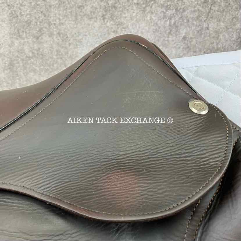 2018 CWD SE10 Close Contact Jump Saddle, 16" Seat, 2K Flap, MW Tree, Foam Panels, Full Buffalo Leather