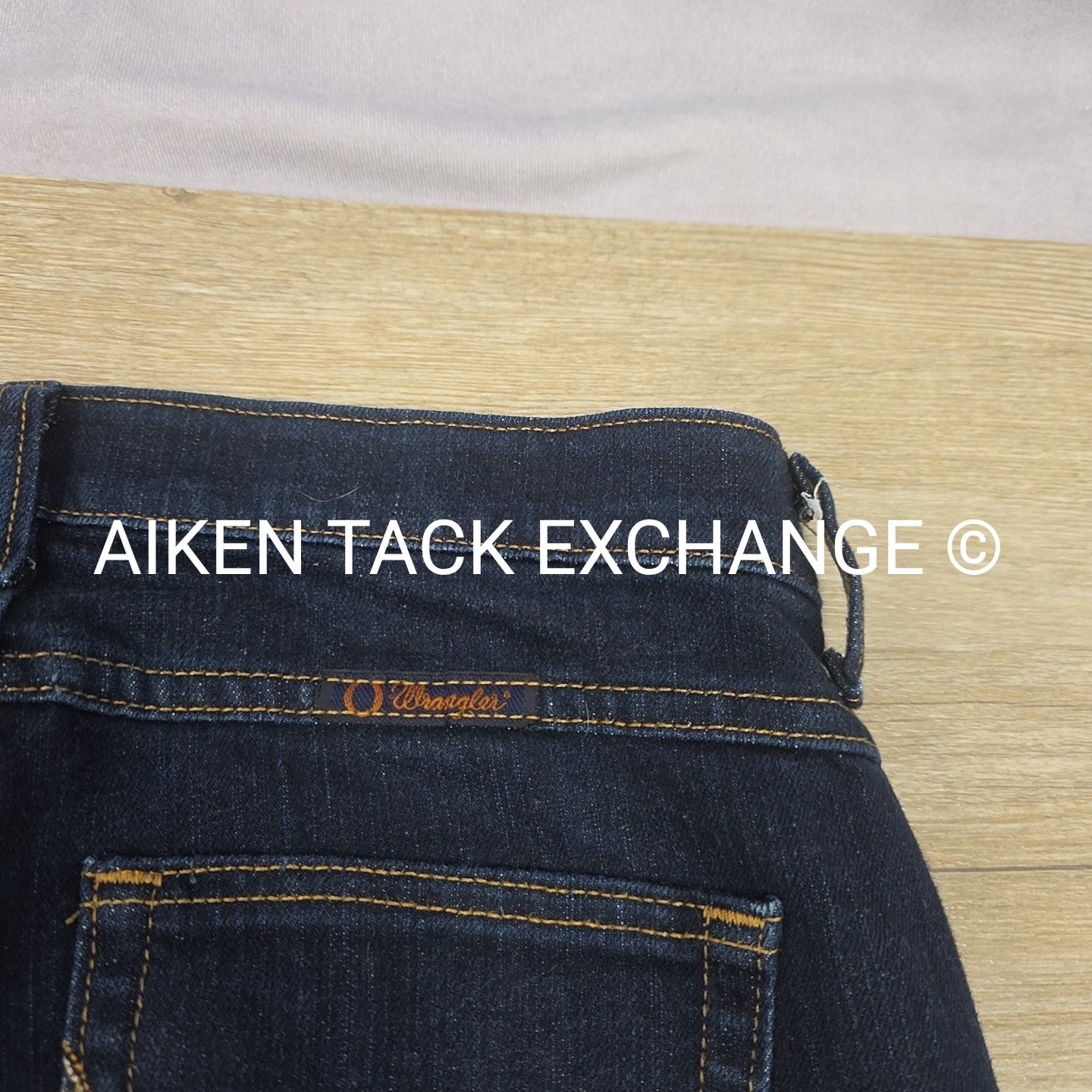 Wrangler Q-Baby Elastic Waistband Jeans, Size 7/8 x 32