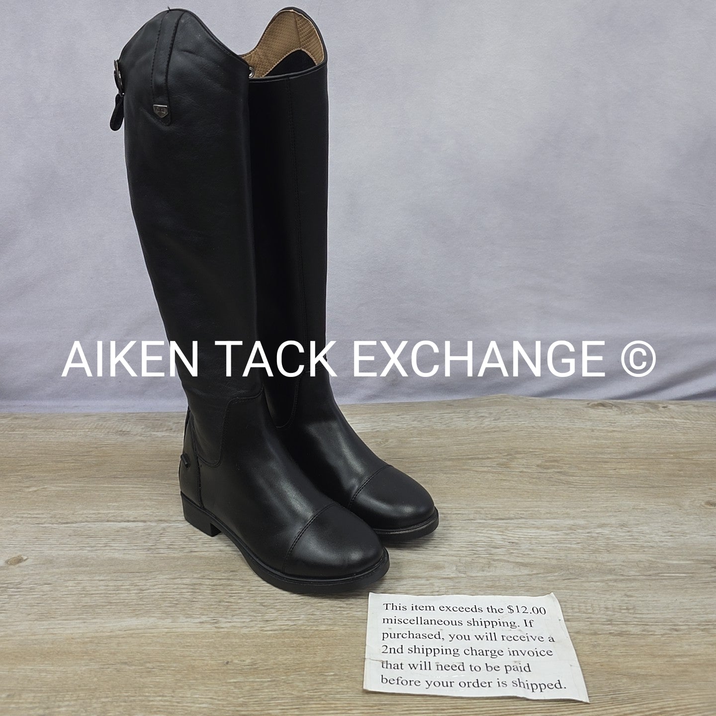 Horze Rover Synthetic Dress Boot, Size 7.5 Wide
