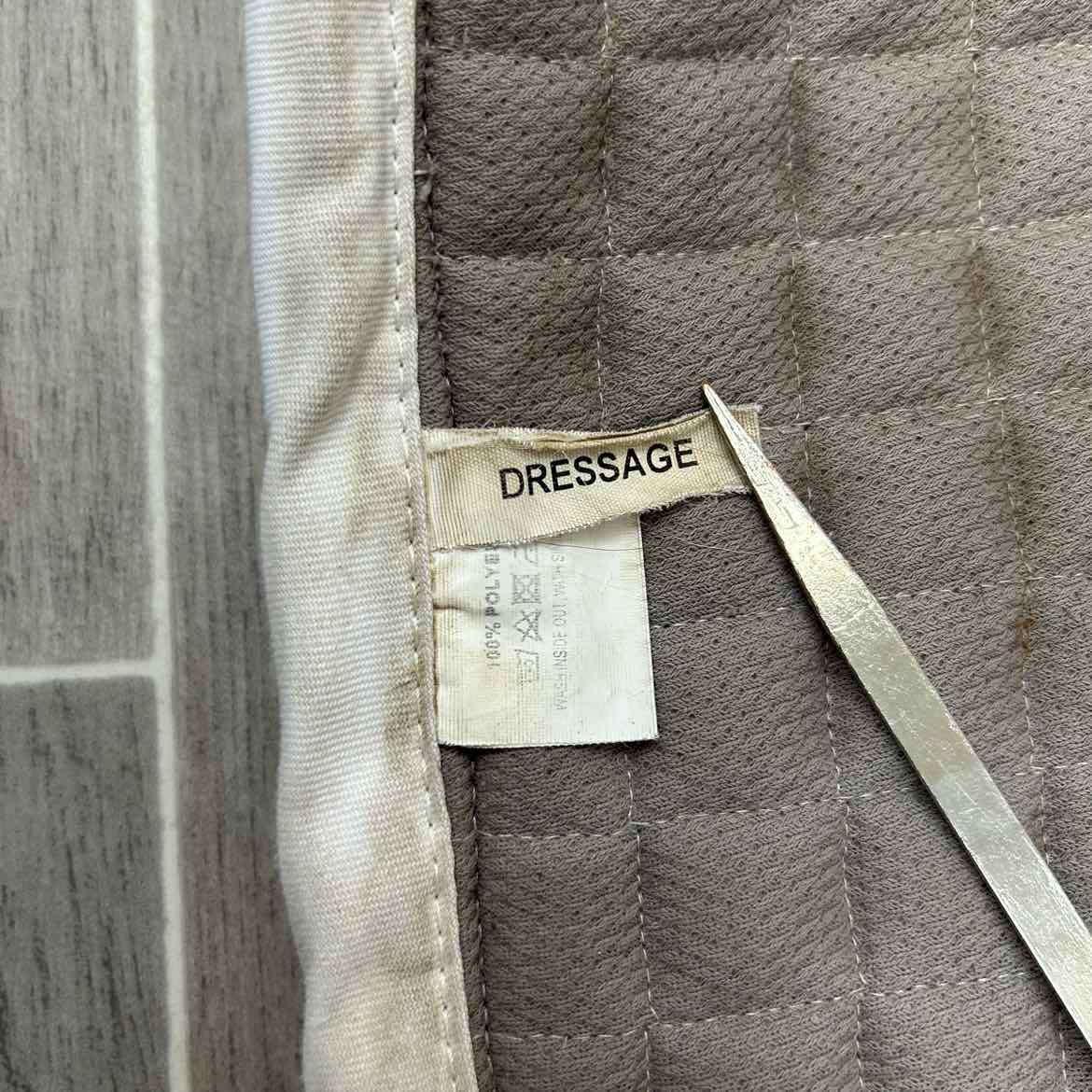 Hulsebos Dressage Saddle Pad, White