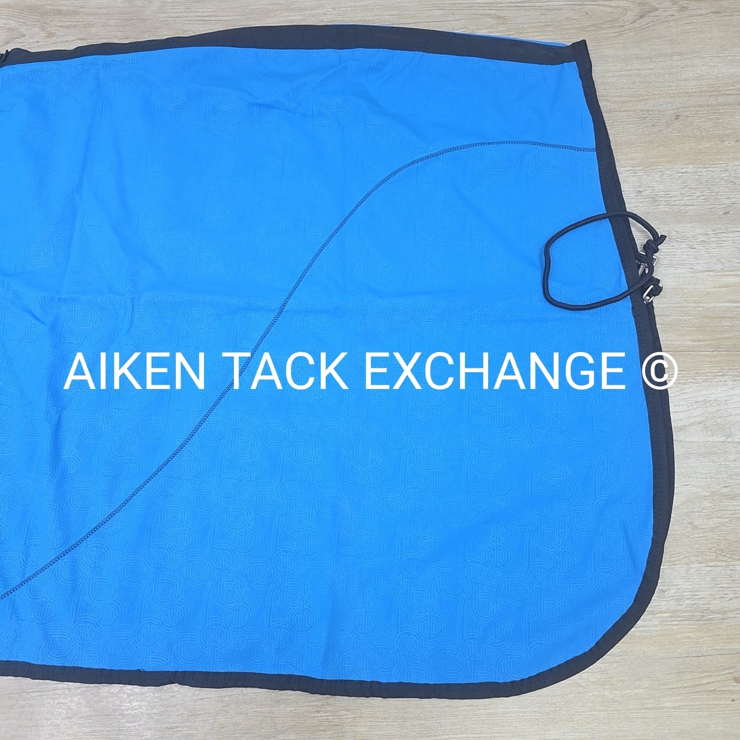 Fenwick Equestrian Softshell Therapeutic Bamboo Blanket, Blue, Size 74"
