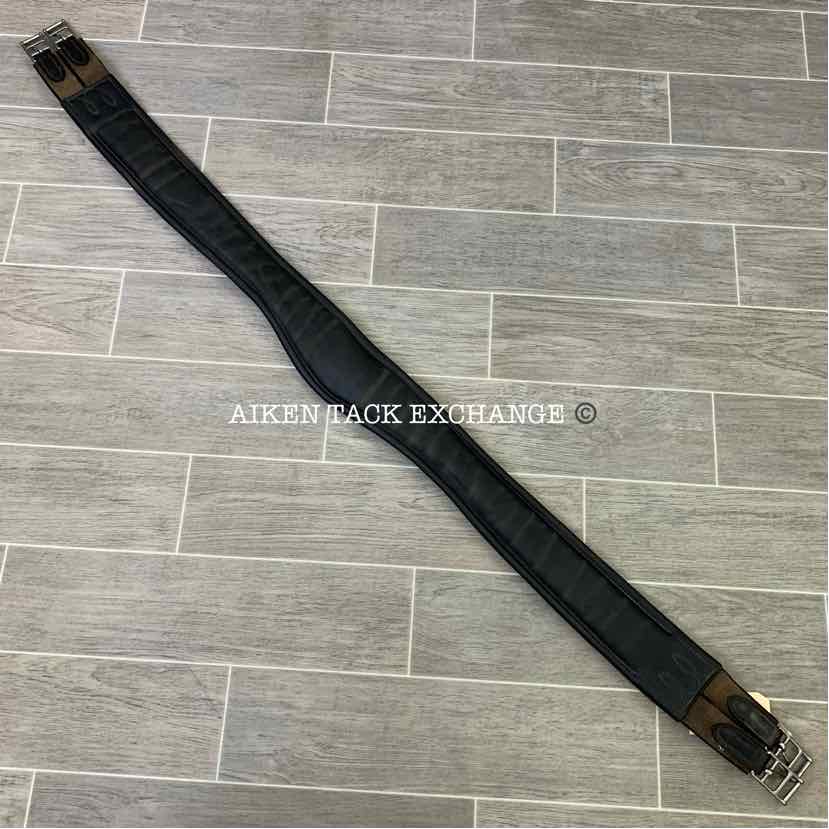 Albion AP / Jump Shaped Padded Leather Girth, Brown, 56"