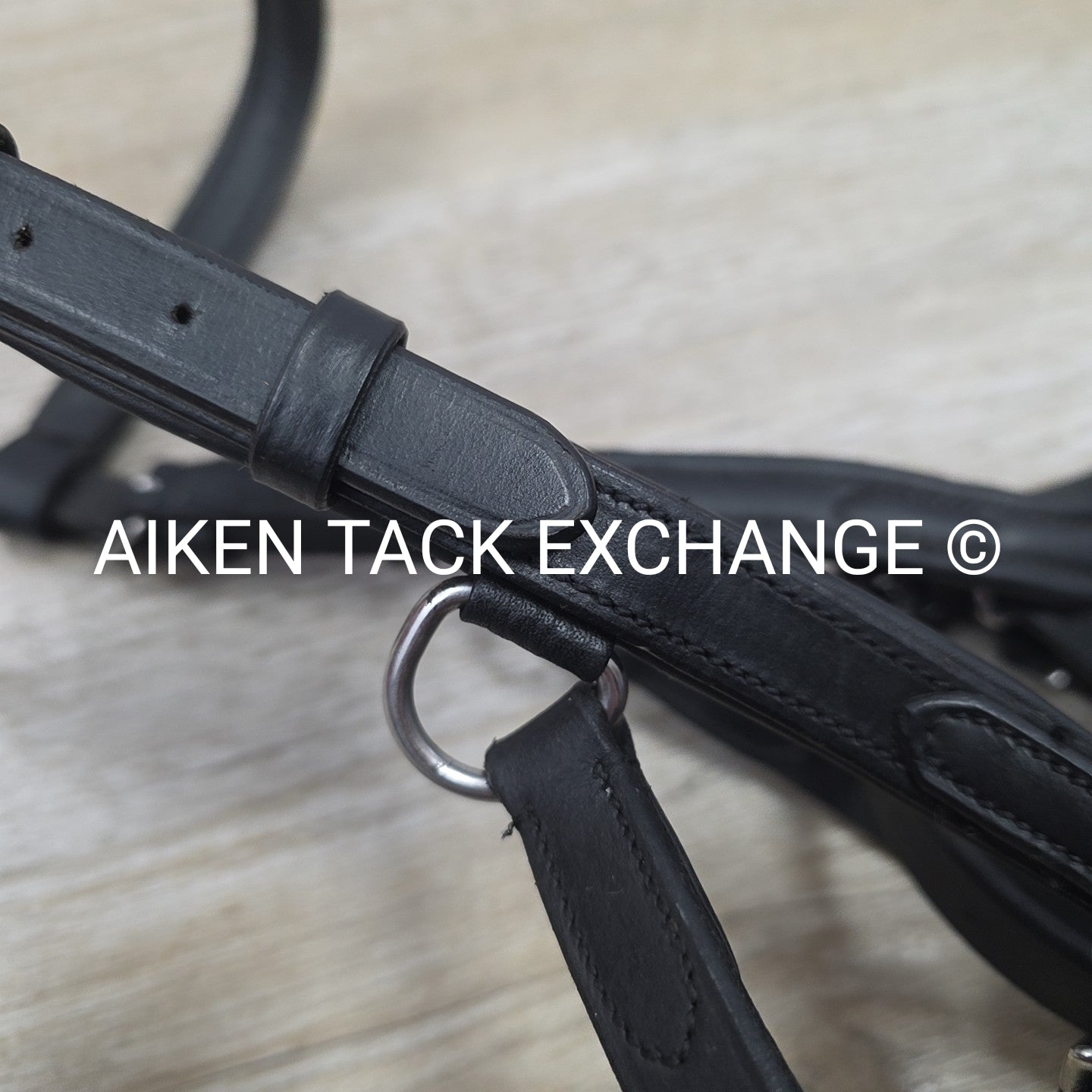 Horseware Micklem Original Bridle with Rubber Reins, Black, Size Full