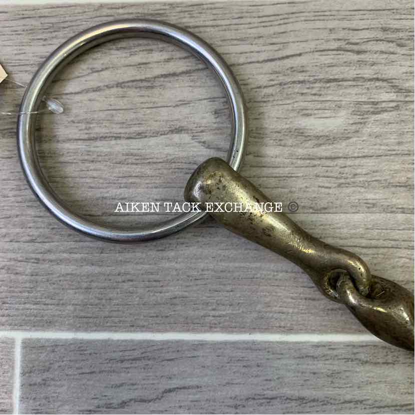 Herm Sprenger KK Ultra Sensogan Double Joint Loose Ring Bit 5.25"