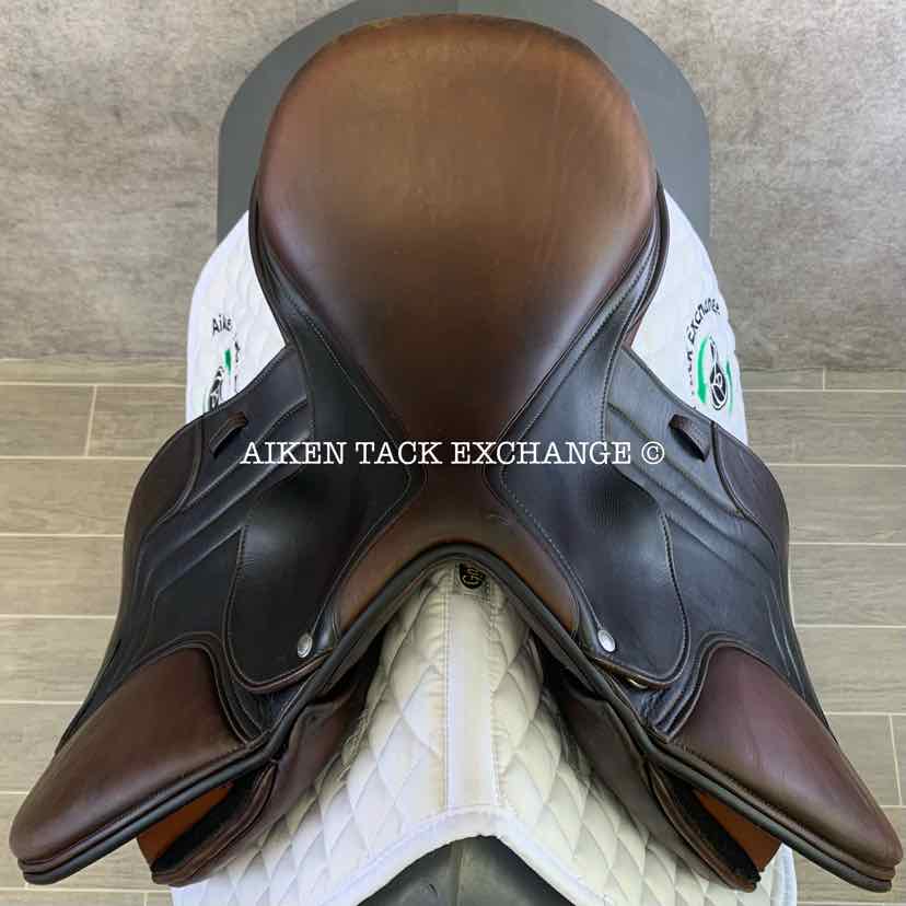 2014 Schleese Jete Close Contact Jump Saddle, 16.5" Seat, Adjustable AdapTree, Wool Flocked Panels