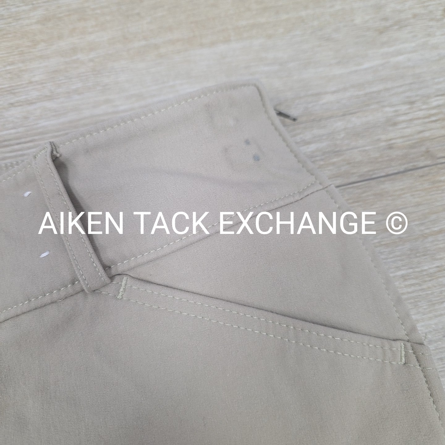 Tailored Sportsman Trophy Hunter Knee Patch Sock Bottom Breeches, Size 28