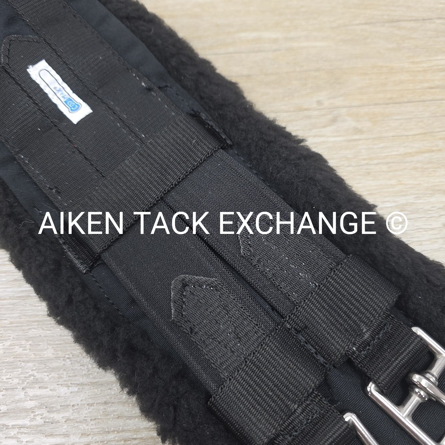 Lettia CoolMax Fleece Dressage Girth, Black, 28"