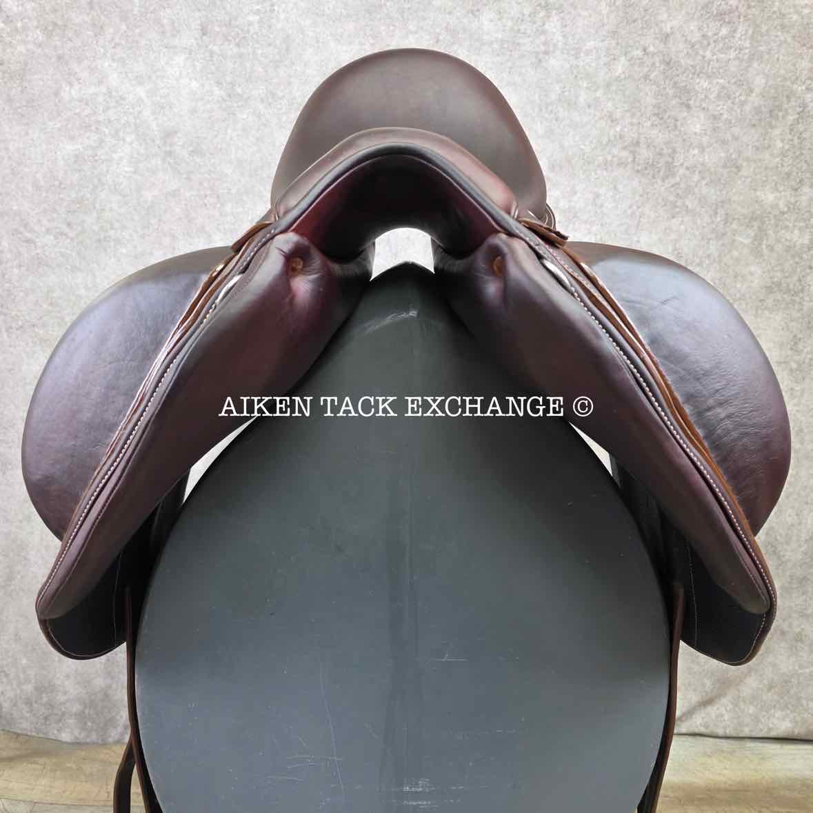 2022 Arion Monoflap Dressage Saddle, 18" Seat, 2A Flap, MW/W Tree, Foam Panels, Full Buffalo Leather
