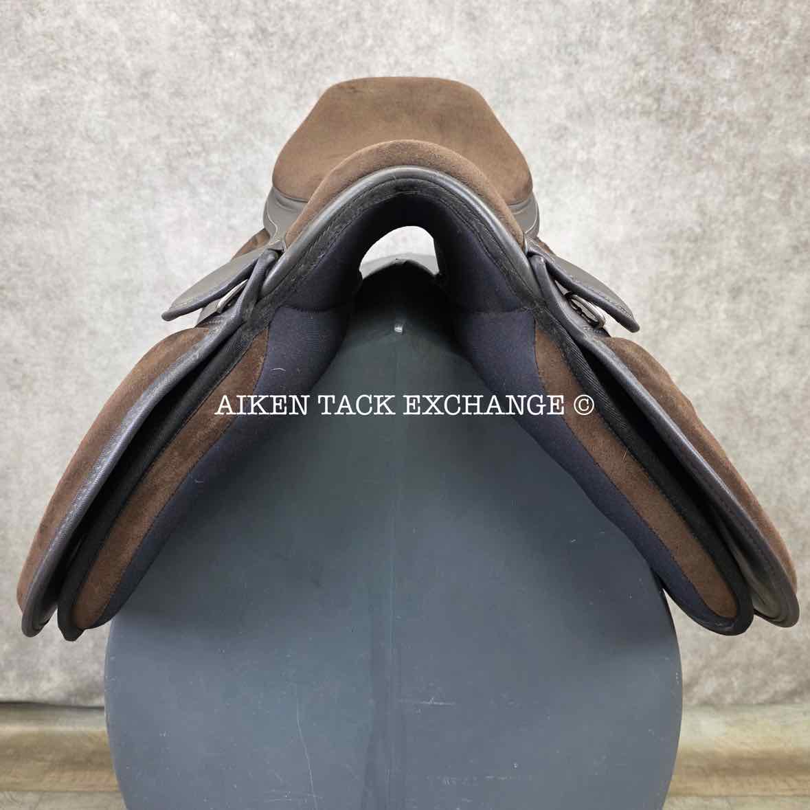 Thorowgood Synthetic All Purpose Saddle, 15.5" Seat, M/MW Tree, Wool Flocked Panels