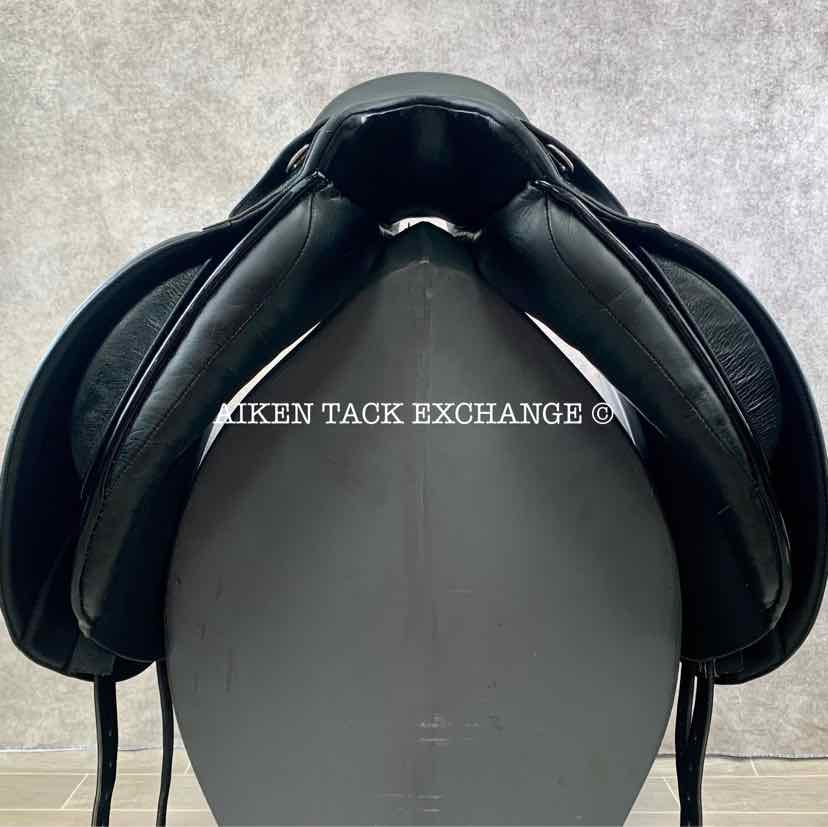 **SOLD** 2016 Passier Sirius Dressage Saddle, 18" Seat, Medium Tree with FRT-System, Wool Flocked Panels