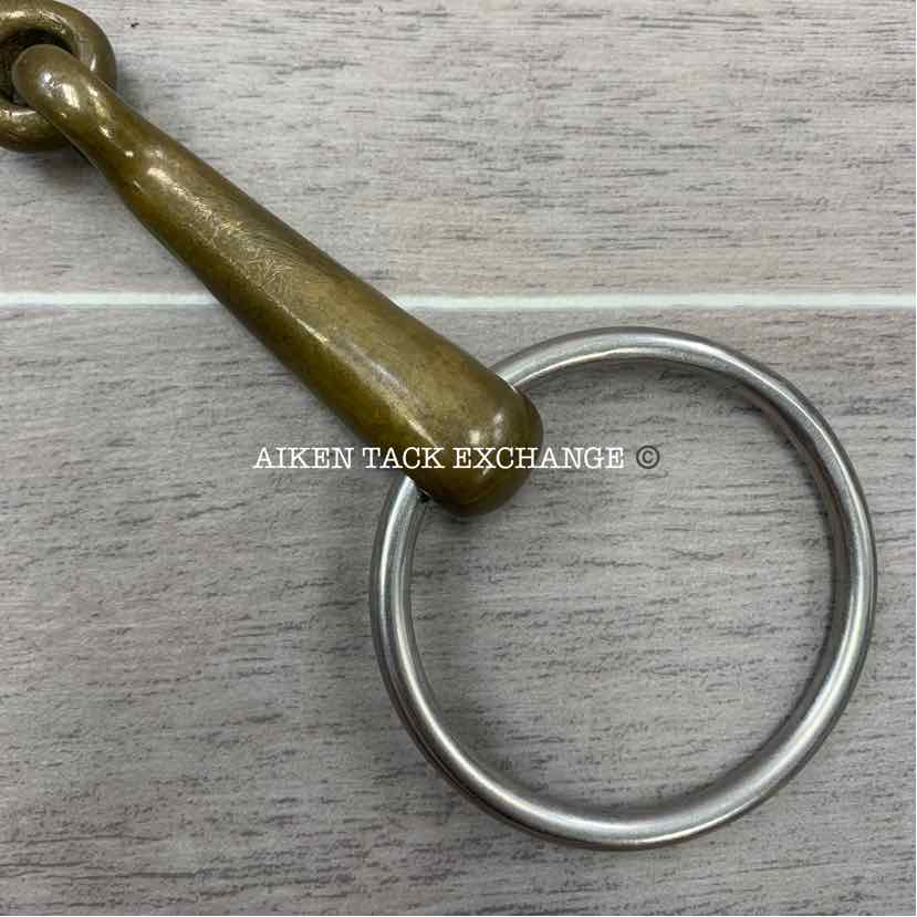 Herm Sprenger Aurigan Heavy Weight Single Joint Loose Ring Bit 5.75"