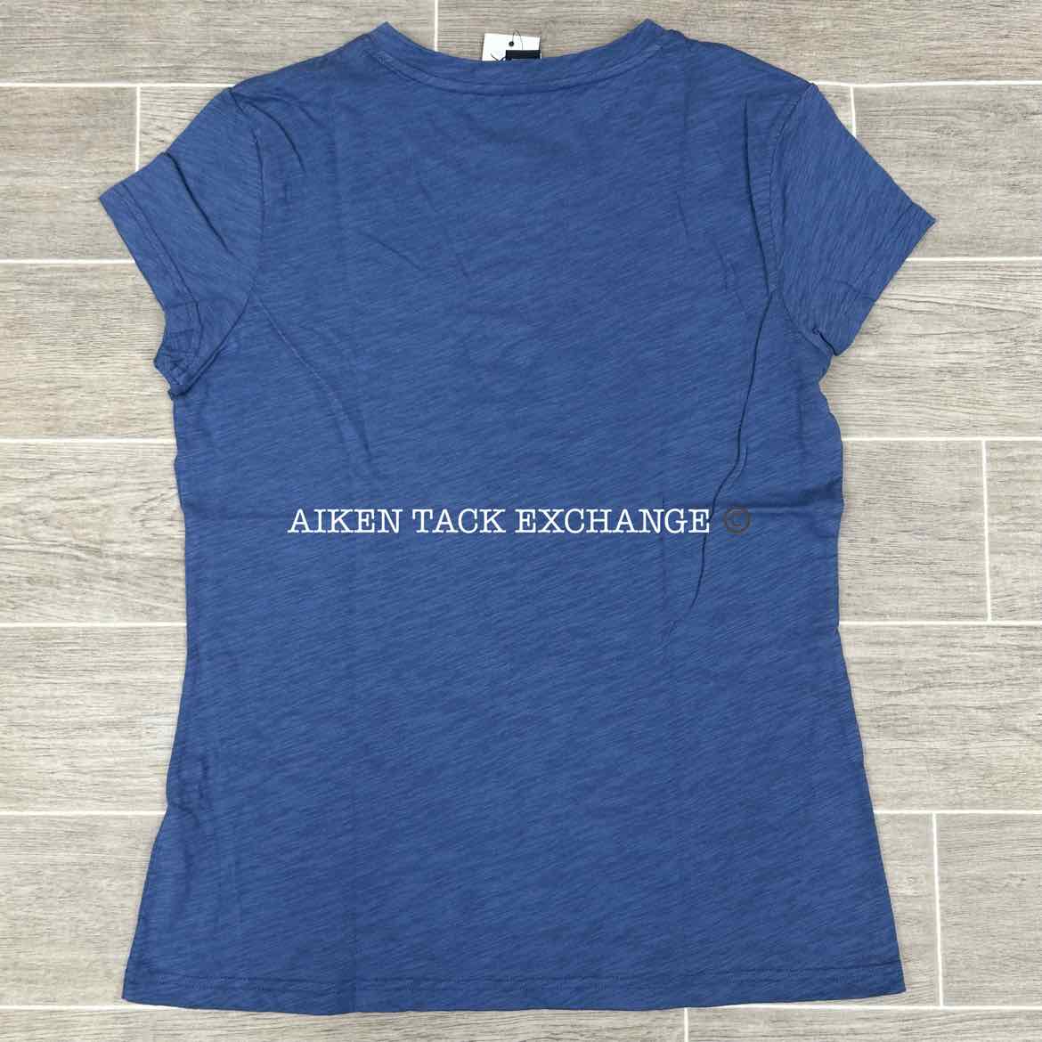 Ariat Short Sleeve Indigo Fade Logo T-Shirt, Size Large