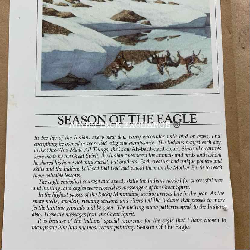 Spirit of the Grizzly, The Good Omen, Season of the Eagle Prints