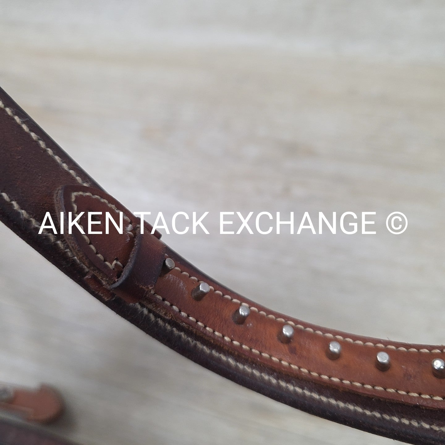 20th Century by Jimmy Wiebe Specialty Noseband, Brown, Size Full