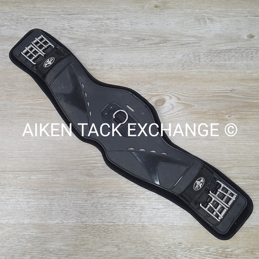Professional's Choice Contour VenTech Dressage Girth, Black, 24"