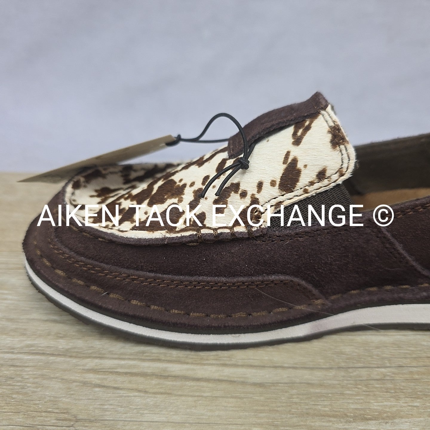 Ariat Chocolate Chip Suede Spotted Hair Cruisers, Brand New, Size 7.5
