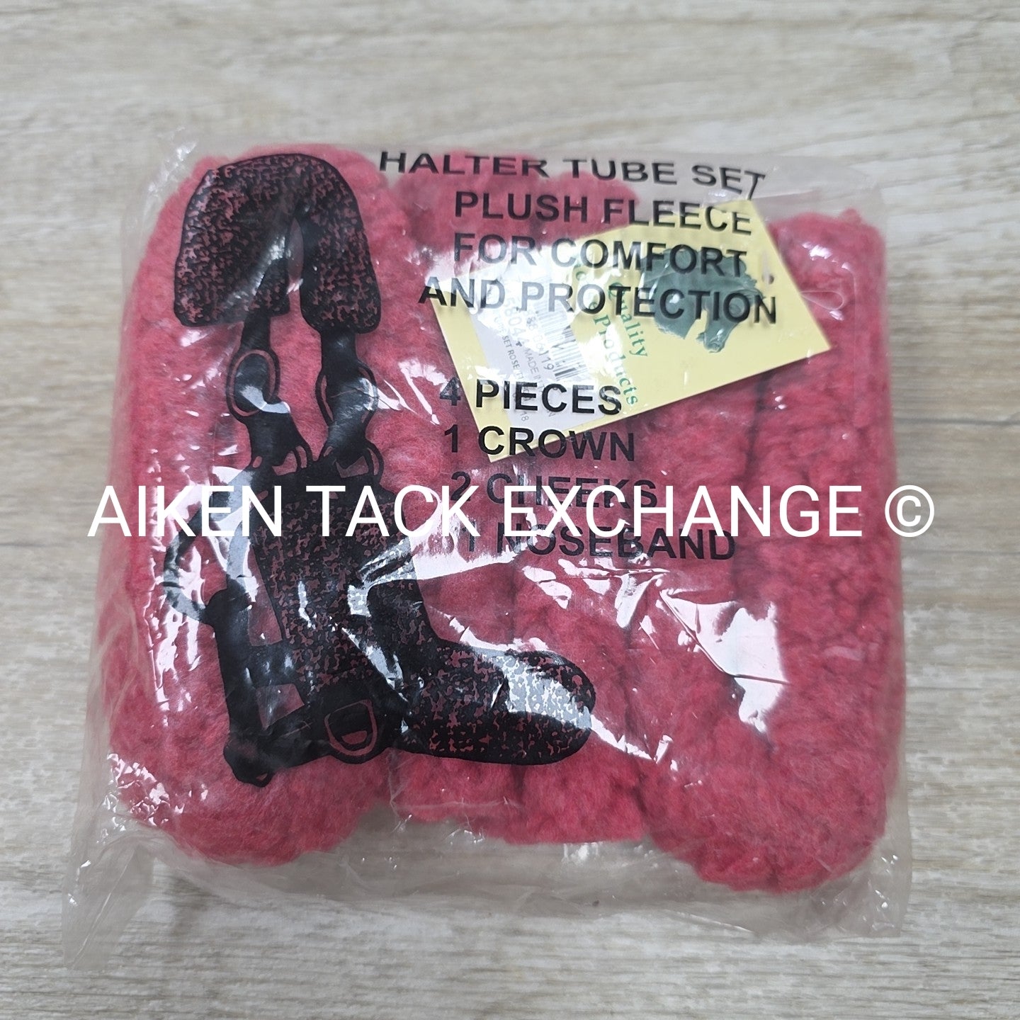 Quality Horse Products Halter Tube Fleece 4 Piece Set