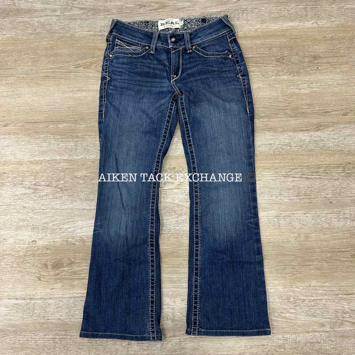 Ariat Mid Rise Boot Cut Jeans, Size 26 Short
