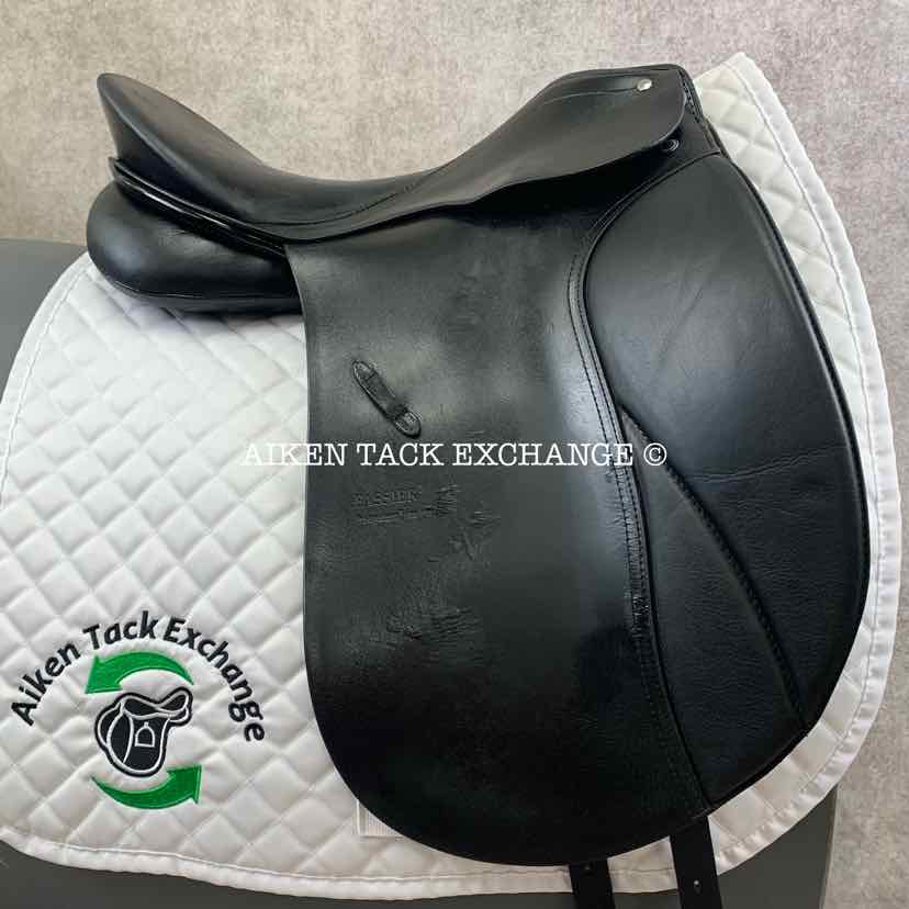 **SOLD** 2016 Passier Sirius Dressage Saddle, 18" Seat, Medium Tree with FRT-System, Wool Flocked Panels