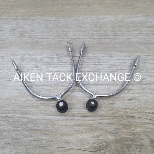 Dover Saddlery Suffolk Roller Spurs, No Spurs