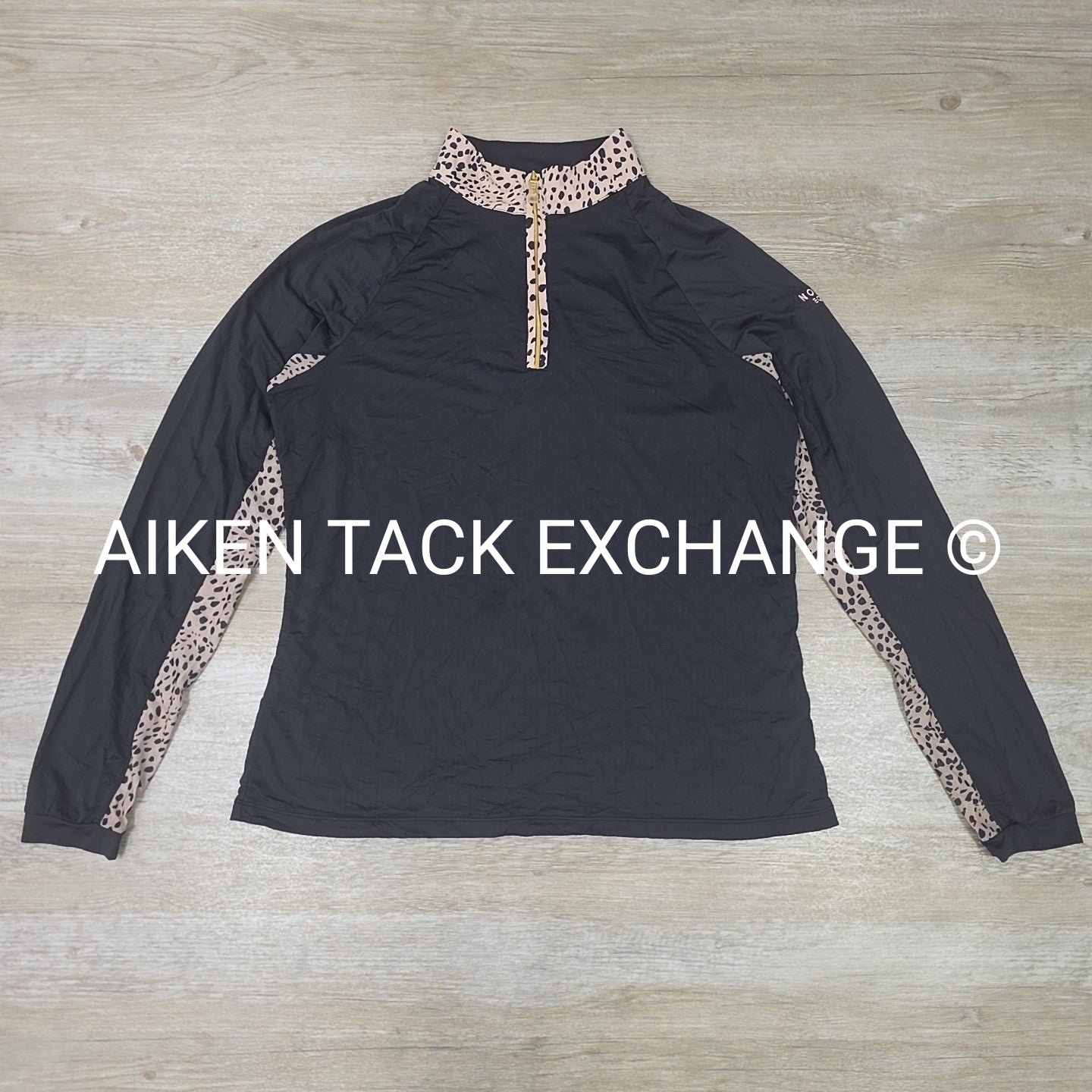 Novella Equestrian Long Sleeve 1/4 Zip Sun Shirt, Women's XLarge