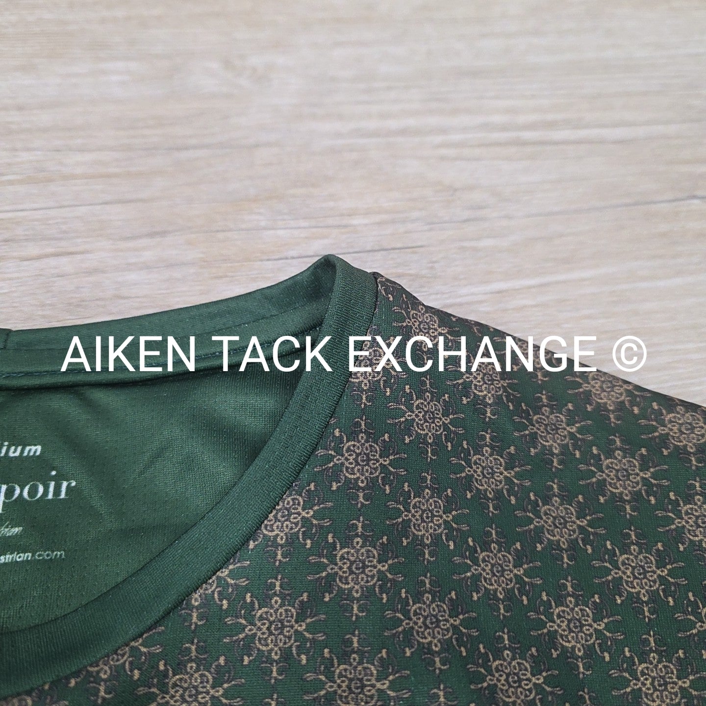 Espoir Equestrian Long Sleeve Top, Size Medium