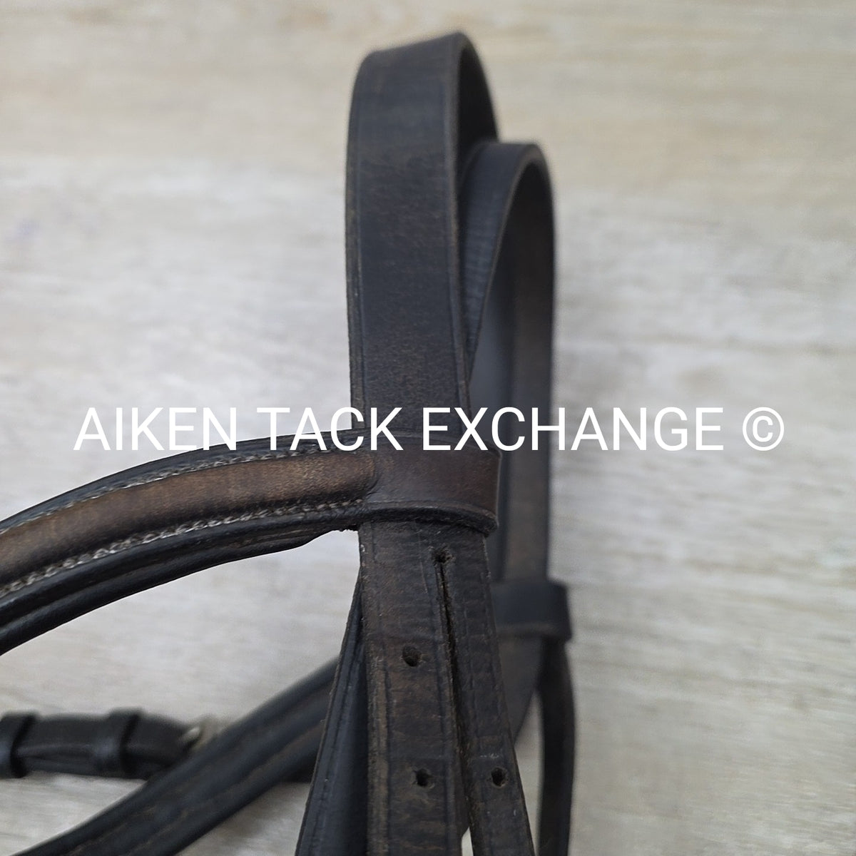 BARGAIN BUNDLE: Flash Bridle with Extra Headstall, No Reins, Black, Size Full