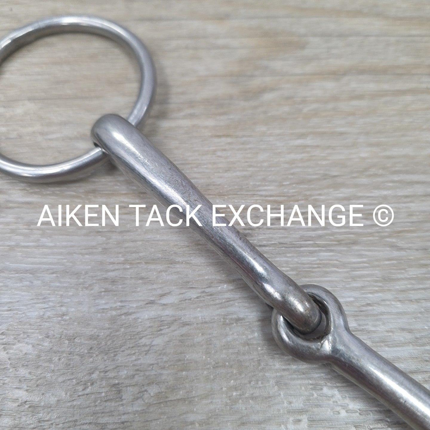 Eldonian Single Joint Loose Ring Bradoon Bit 5"
