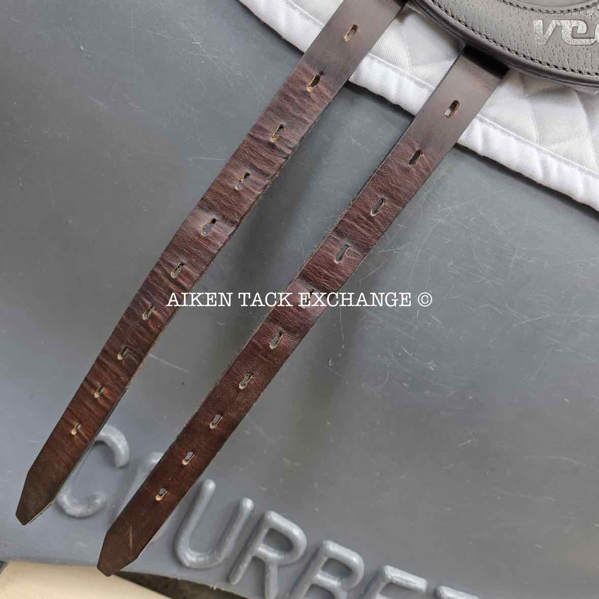 2023 Amerigo Vega Salto Monoflap Jump Saddle, 17" Seat, Medium Tree, Wool Flocked Panels