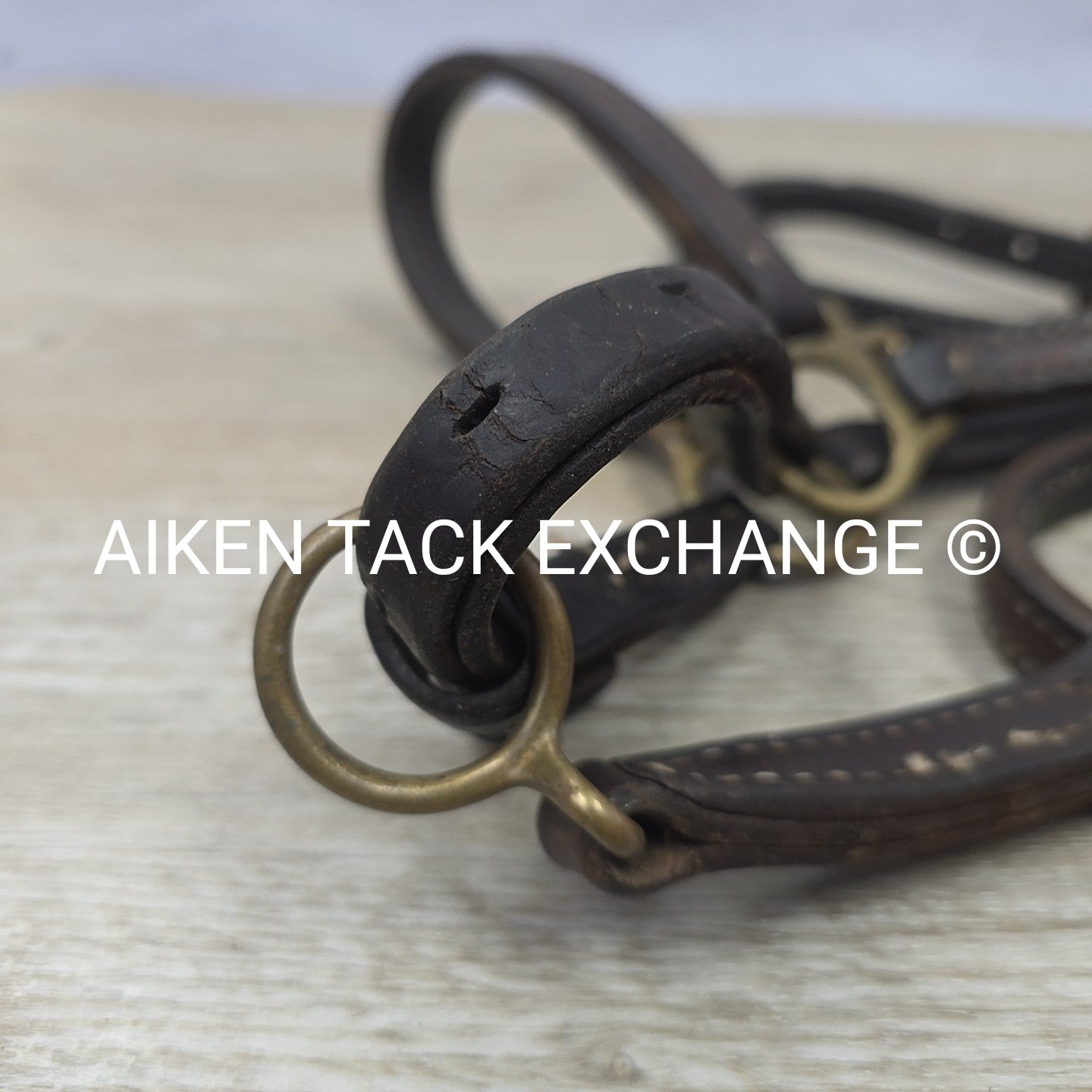 BARGAIN BUNDLE: 2 Leather Halters with 1 Leather Lead, Size Cob