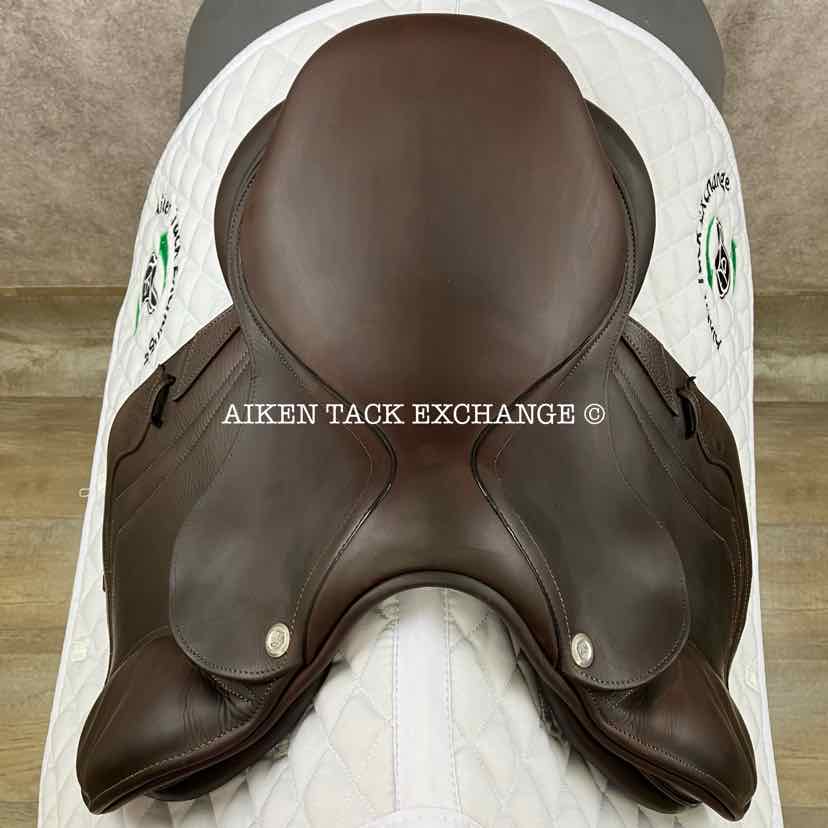 2017 CWD SE10 Close Contact Jump Saddle, 15.5" Seat, 1K Flap, MW/W Tree, Foam Panels, Full Buffalo Leather