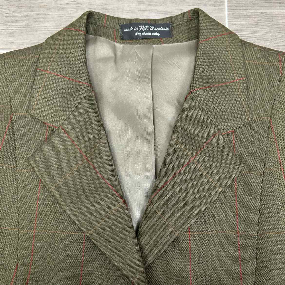 RJ Classics Foxy Tweed Hunt Coat, Size 14 L
