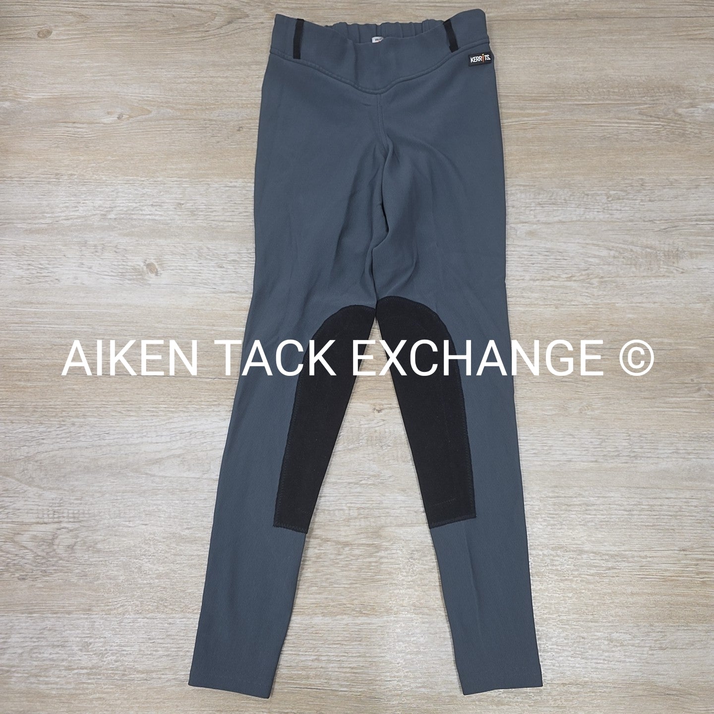 Kerrits Microcord Knee Patch Pull On Breeches, Women's Medium