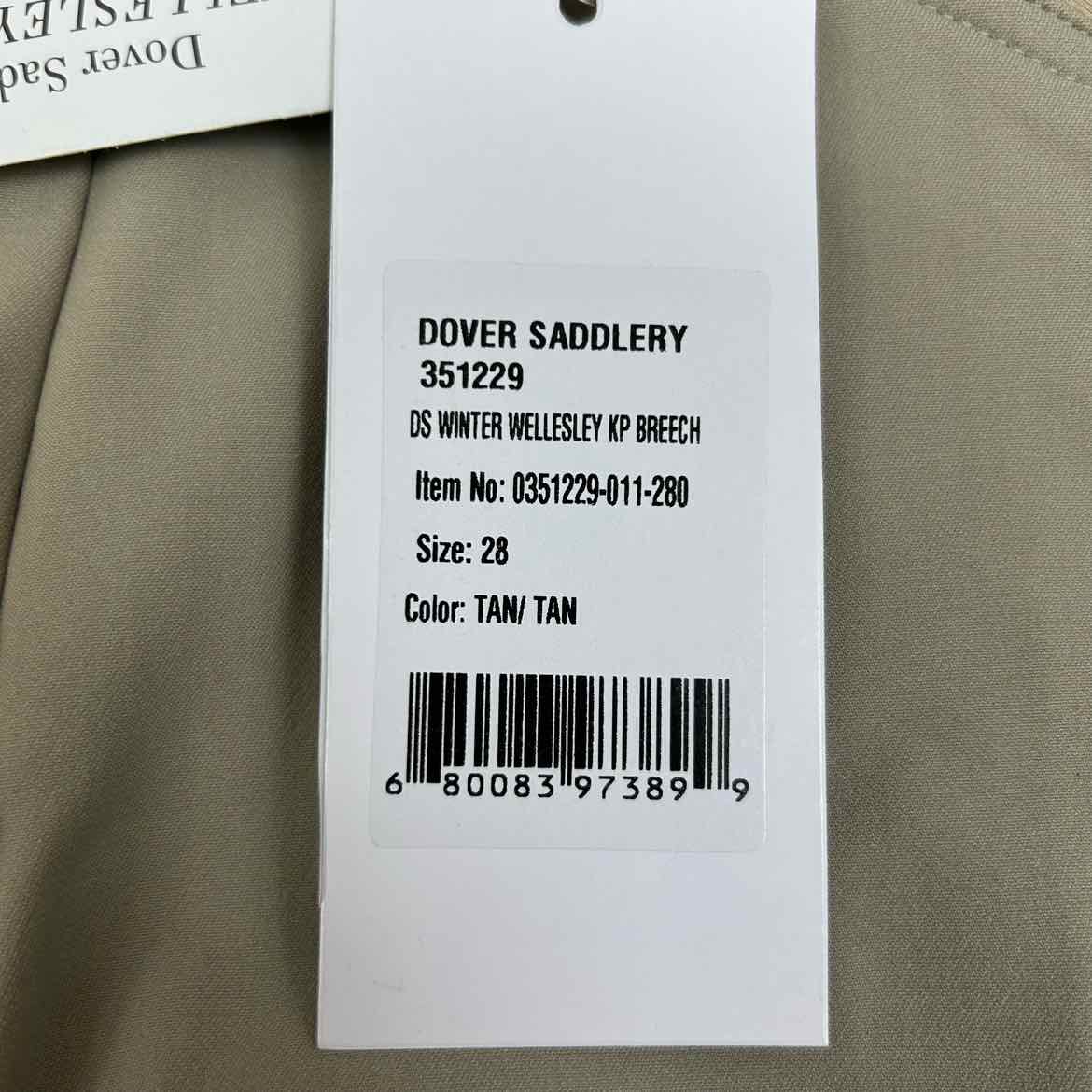Dover Saddlery Winter Wellesley Knee Patch Breeches, Women's 28