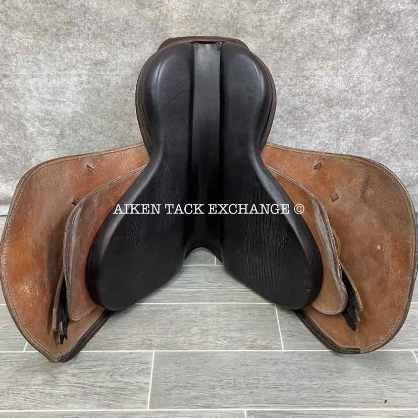 Gladiator Suede All Purpose Polo Saddle, 19" Seat, Medium Tree, Foam Panels