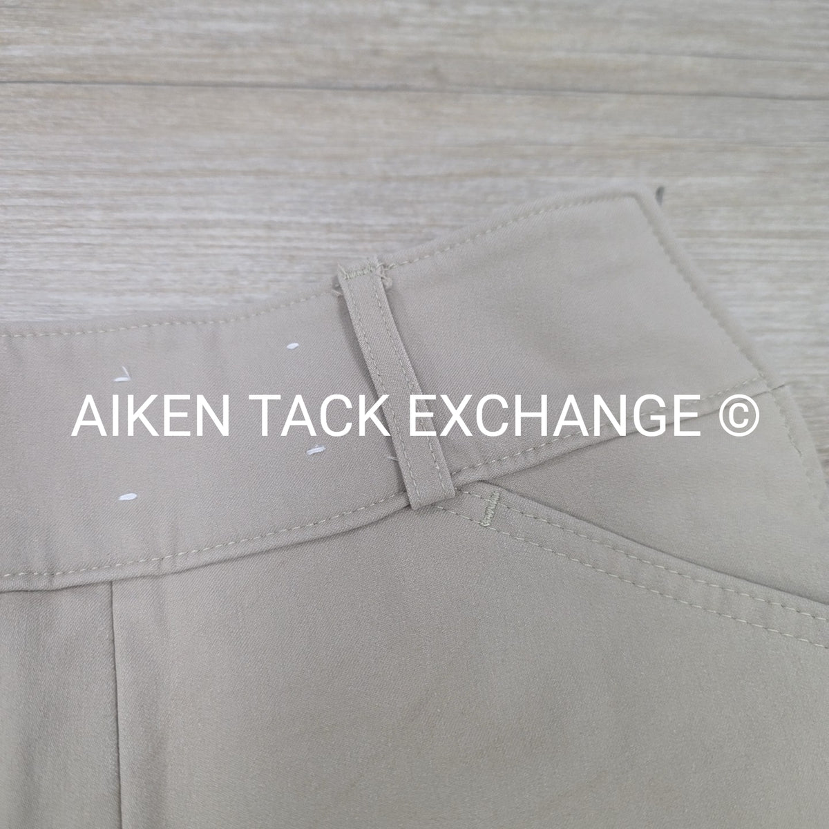 Tailored Sportsman Trophy Hunter Sock Bottom Knee Patch Breeches, Size 24