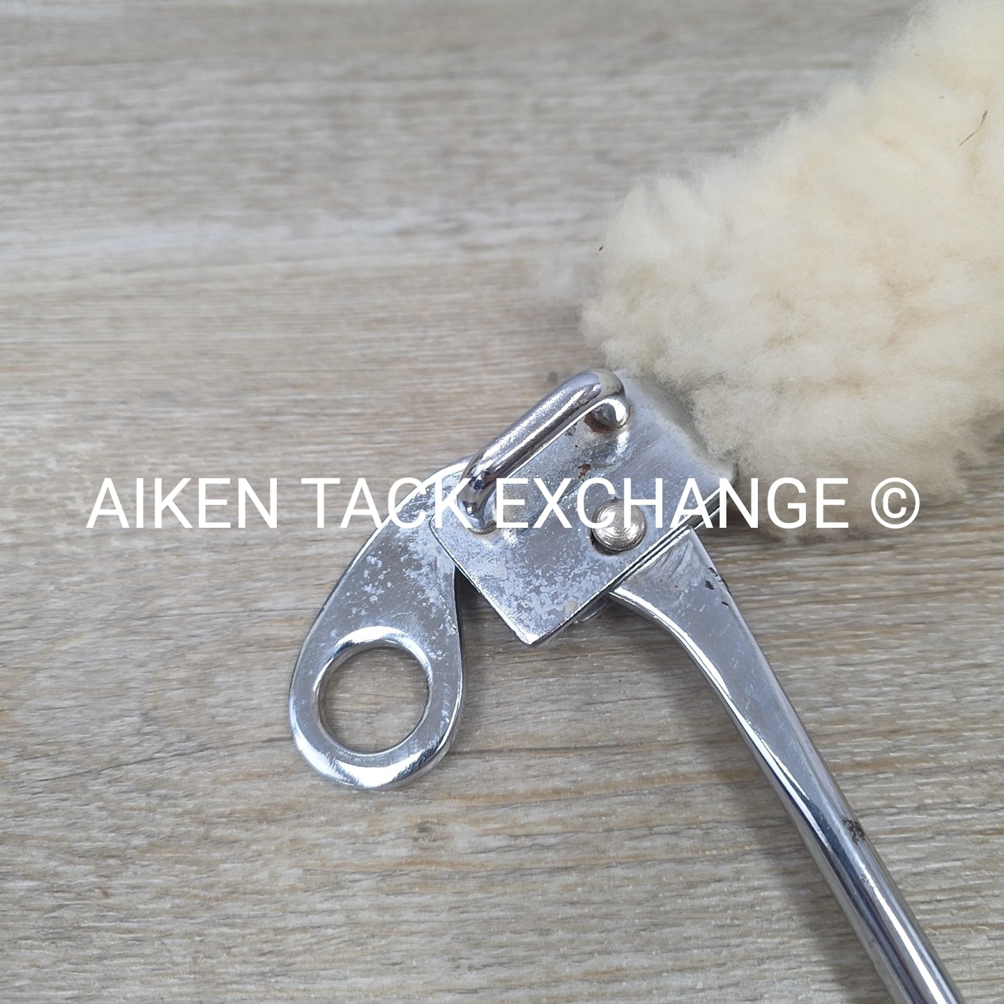 Hackamore with Sheepskin Noseband Cover