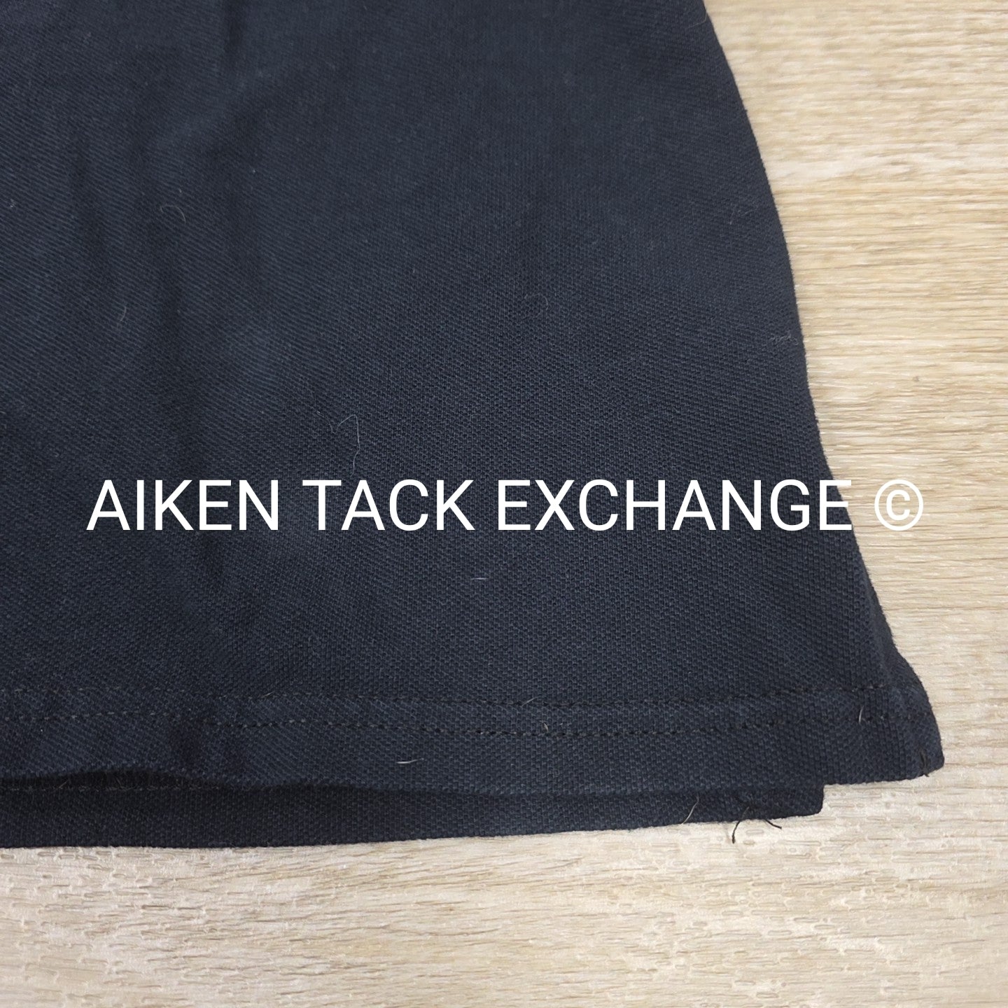 Short Sleeve Collared Polo Shirt with ATE Logo, Women's Size Small