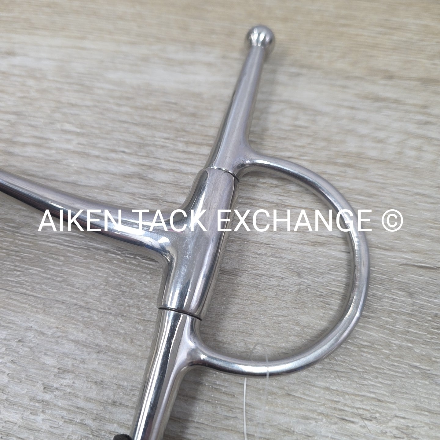 Korsteel Single Joint Full Cheek Bit with Keepers, 5"