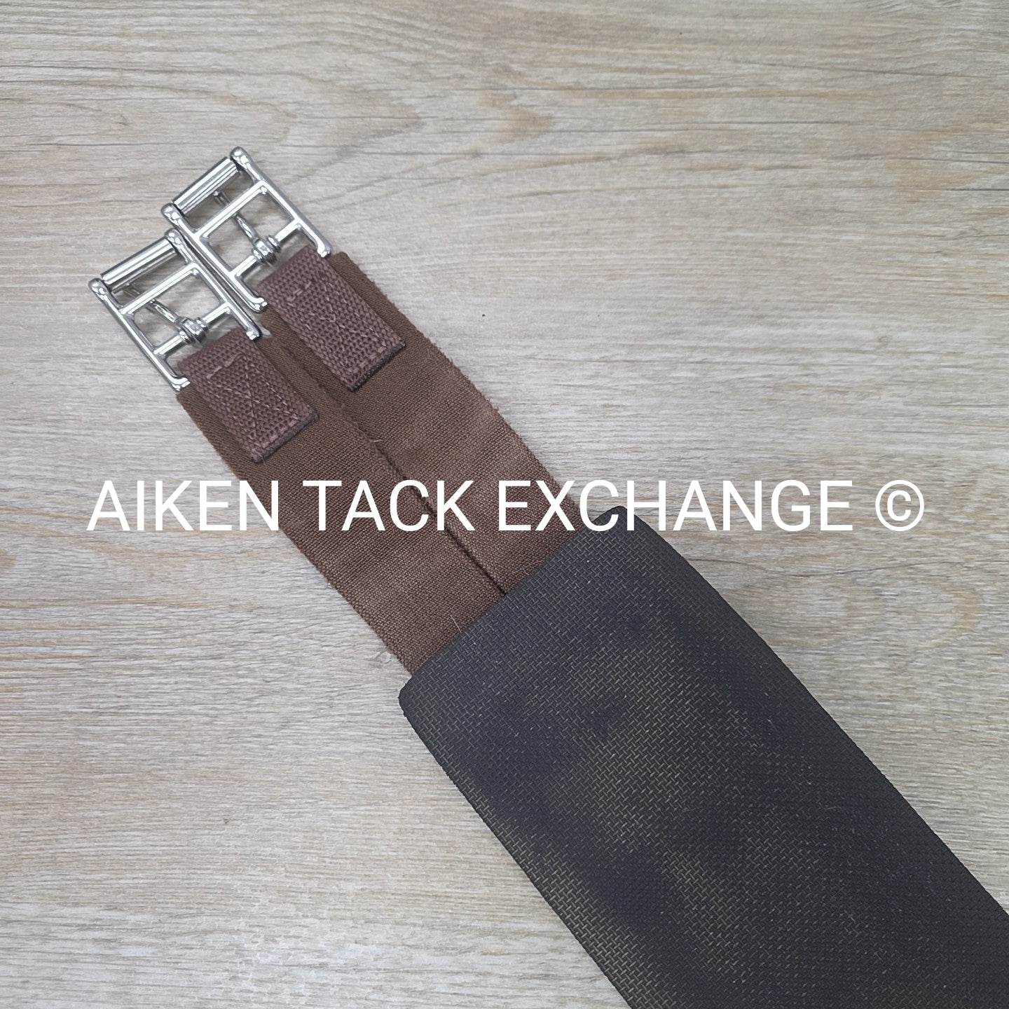 Professional's Choice Double Elastic SMx Girth, Brown, 52"