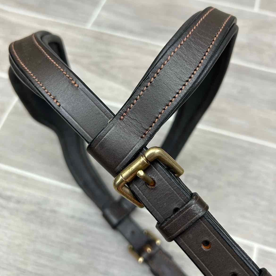 Horseware Micklem 2 Multi Bridle with Rubber Reins, Brown, Size Full