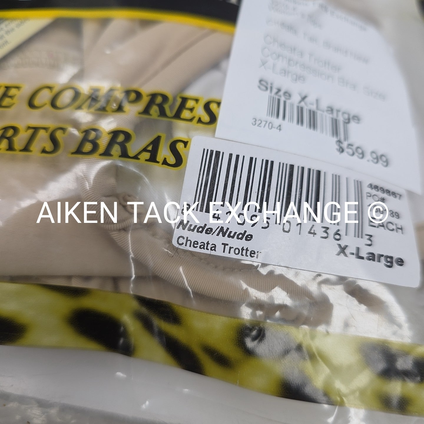 Cheata Trotter Compression Bra, Size X-Large