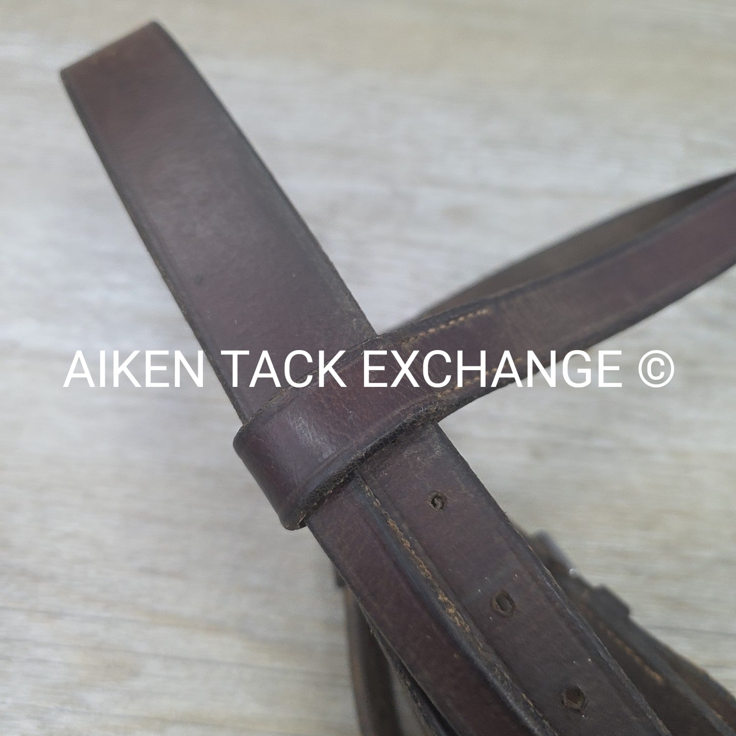 BARGAIN BUNDLE: Flat Hunt Bridle (No Cheek Pieces) & Flat Breastplate, Brown