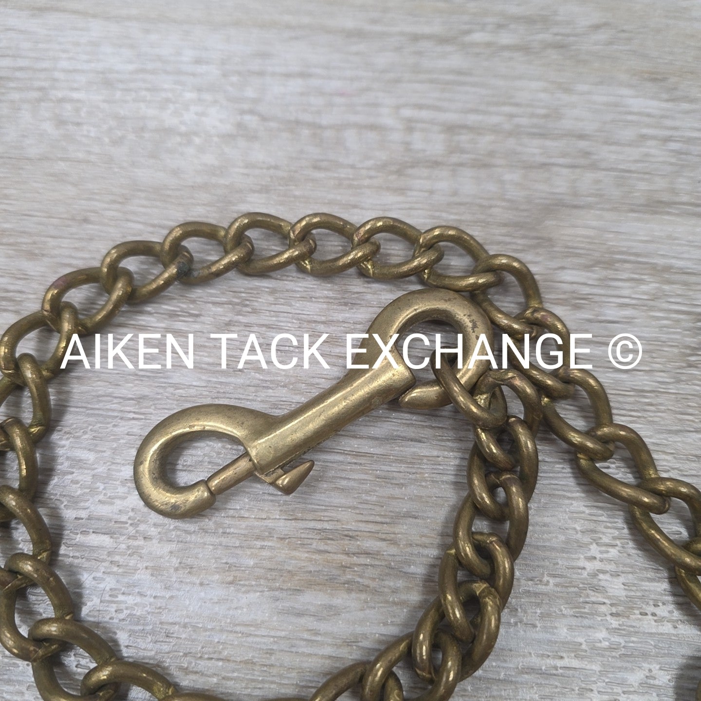 Tory Leather Lead with Chain