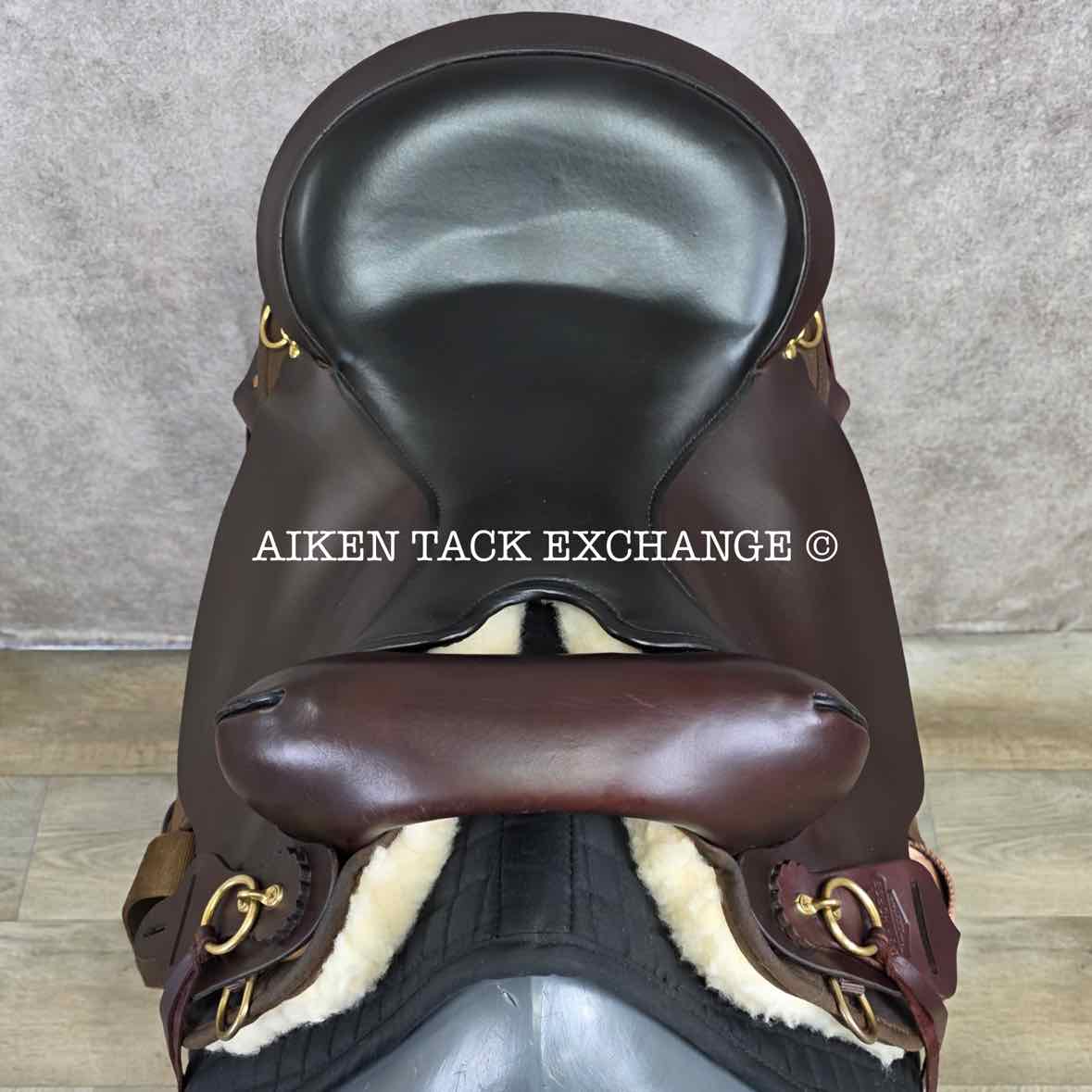 2019 High Horse by Circle Y 6916 Highbank Endurance Saddle, 16" Seat, Wide Tree - Full QH Bars