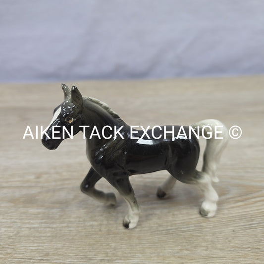 Handpainted Horse Figurine Made in Japan