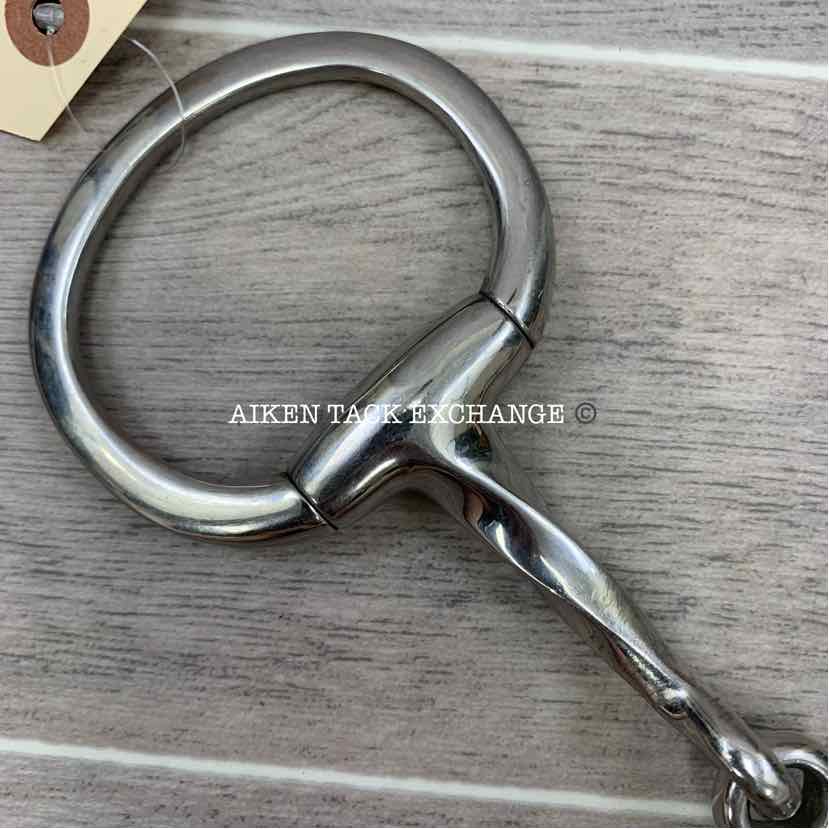 Partrade Twisted Single Joint Eggbutt Bit 5.25"